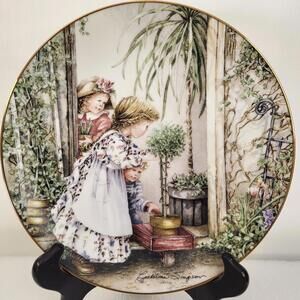 Catherine Simpson collectible plate "Summer" VTG
